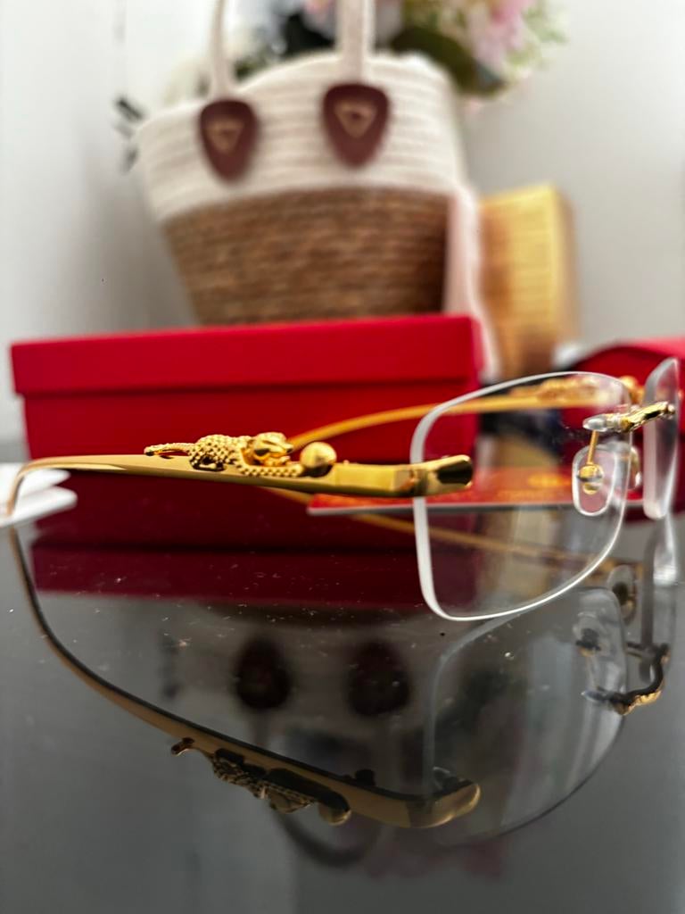 Cartier Panthere Bril, Overige merken, Overige kleuren, Ophalen of Verzenden, Zo goed als nieuw