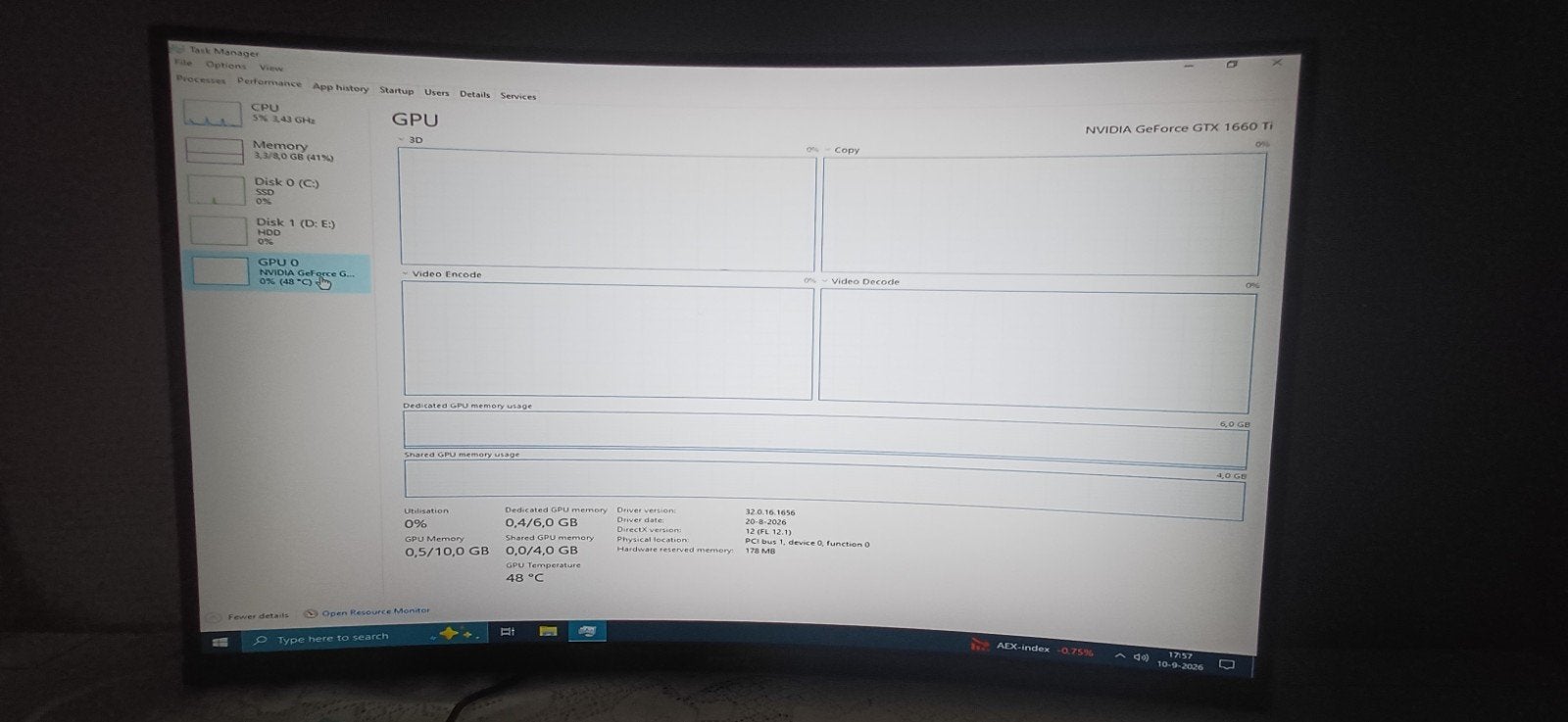 Gaming PC  GTX 1660 Ti, Gaming, Gebruikt, IPS, Acer Nitro