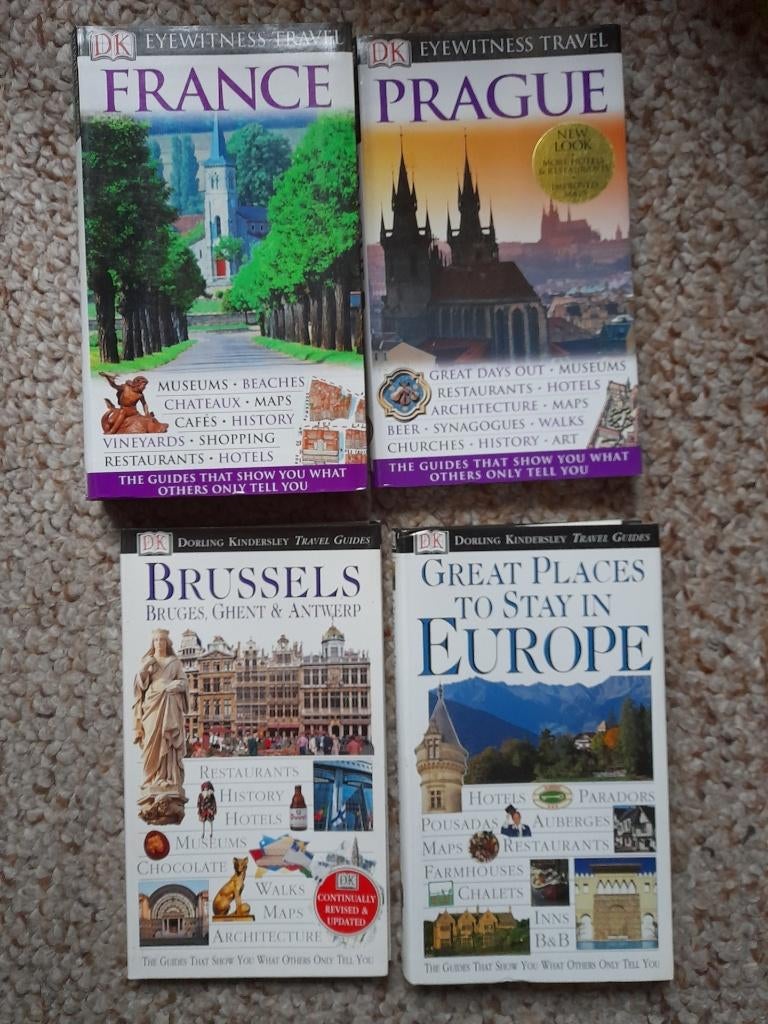 Eyewitness Travel (Capitool) reisgidsen o.a Frankrijk, Praag, Overige merken, Europa, Ophalen of Verzenden, Zo goed als nieuw