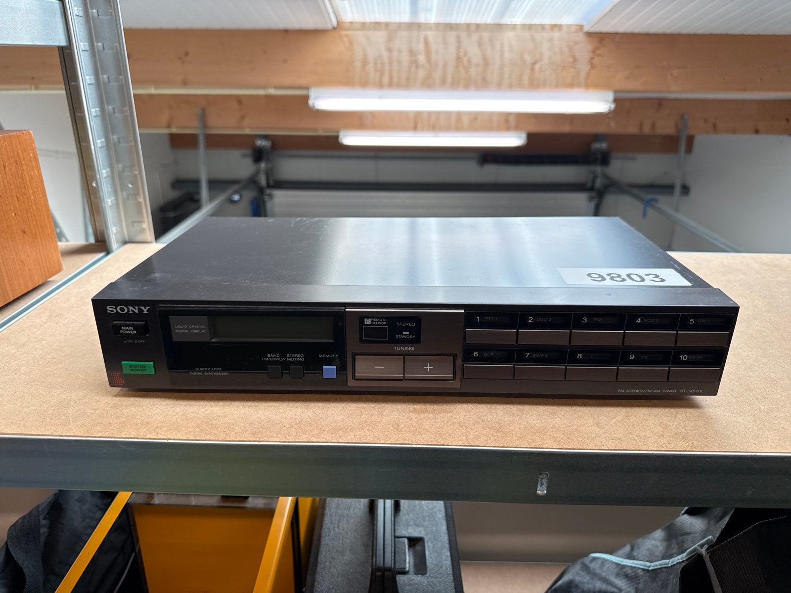 Sony ST-JX320L FM Stereo/FM-AM Tuner, Ophalen of Verzenden, Gebruikt, Analoog