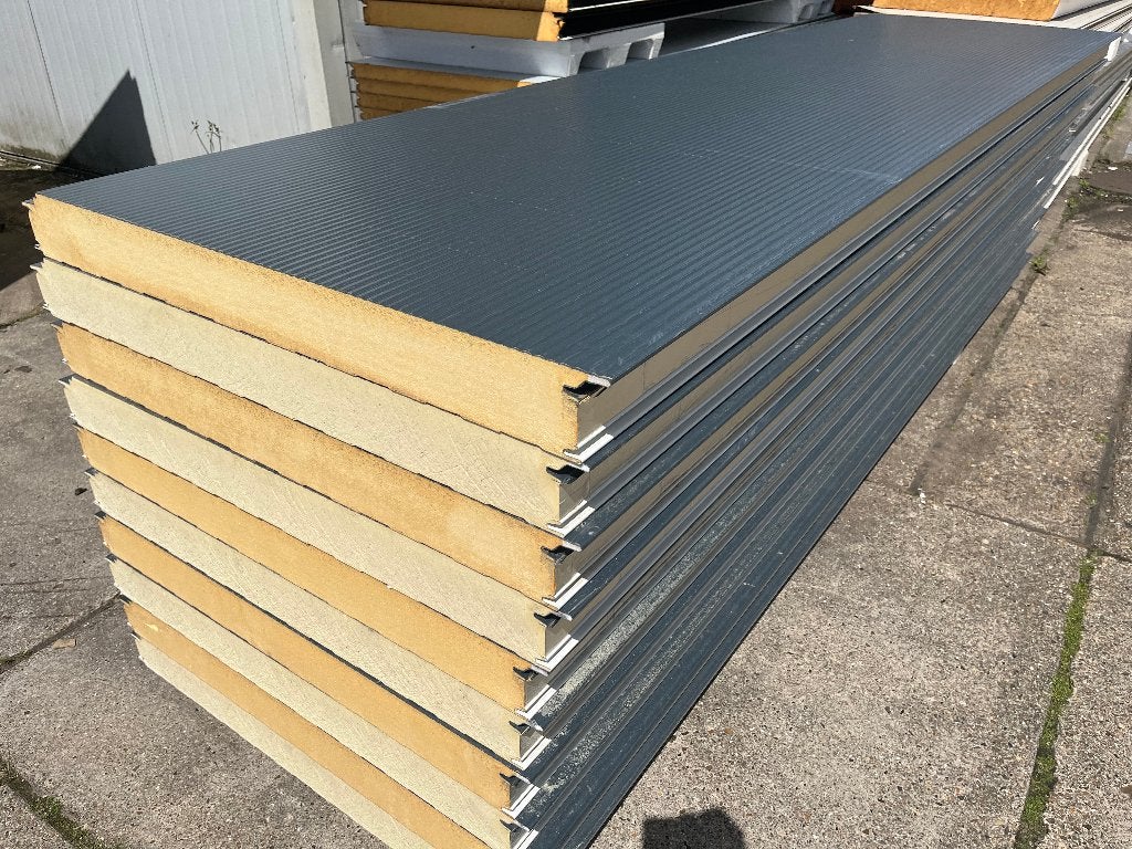 Sandwich panelen, Gevel panelen, 100 mm PIR, Ophalen, Zo goed als nieuw, Overige materialen, 50 tot 100 mm