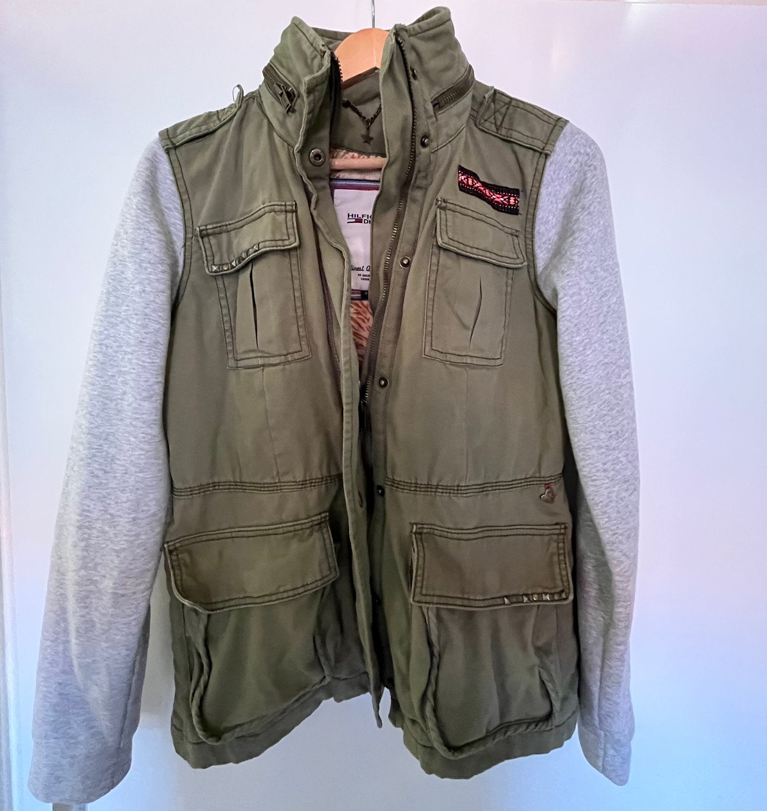 Hilfiger Demin, Kleding | Dames, Bodywarmers, Ophalen of Verzenden, Zo goed als nieuw, Groen