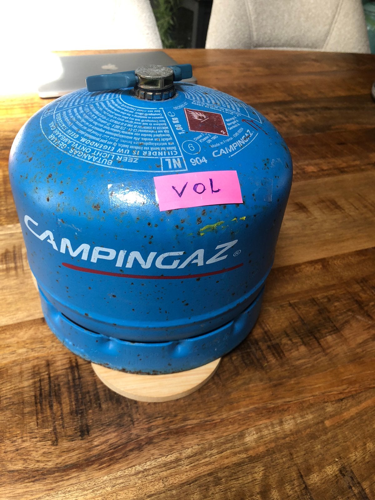 Campingaz 904  vol, Ophalen, Zo goed als nieuw