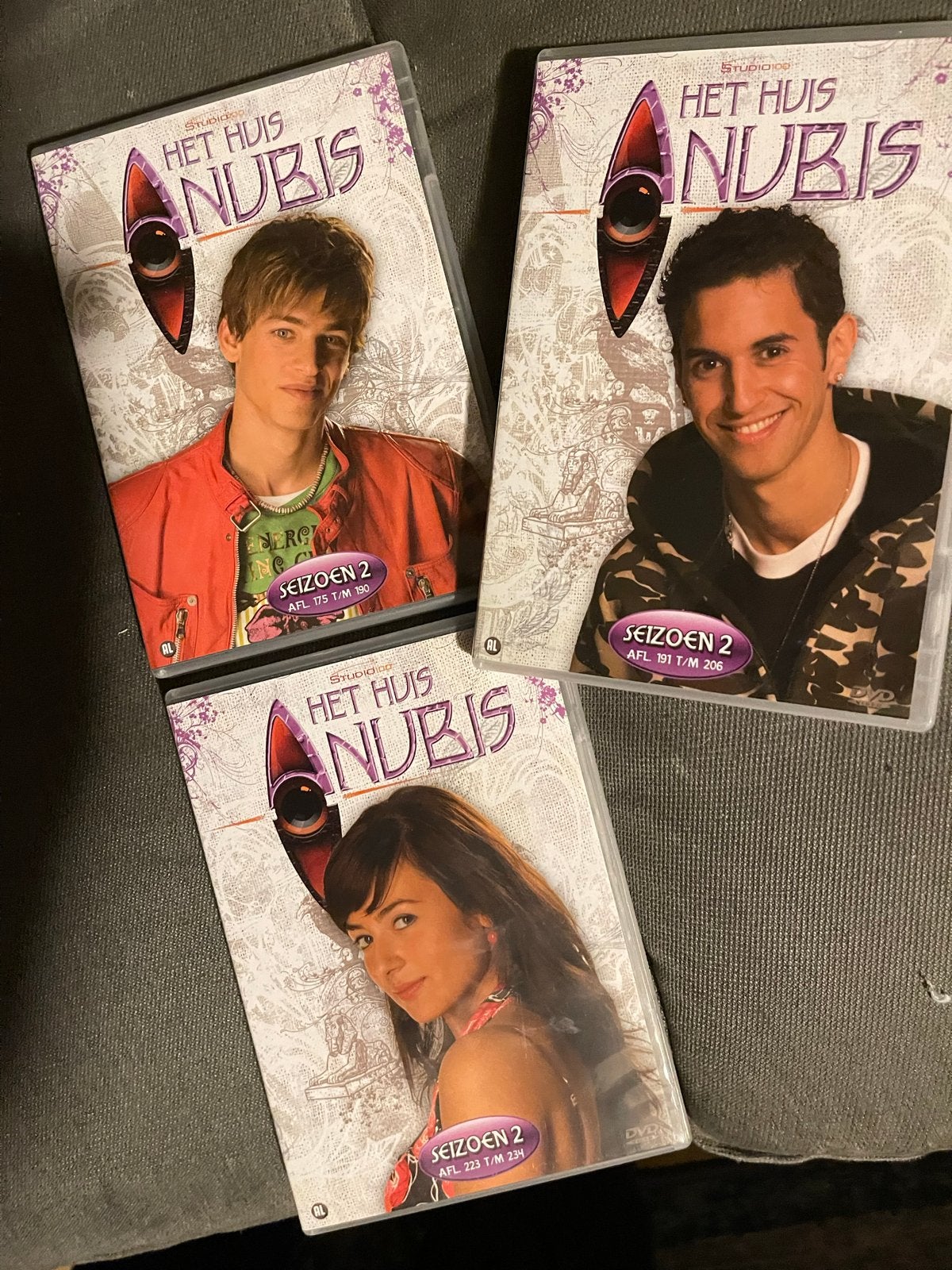 Het Huis Anubis Seizoen 2 DVD's (Deel 1, 2, 3), Cd's en Dvd's, Gebruikt, Alle leeftijden, Nederlands, Overige genres