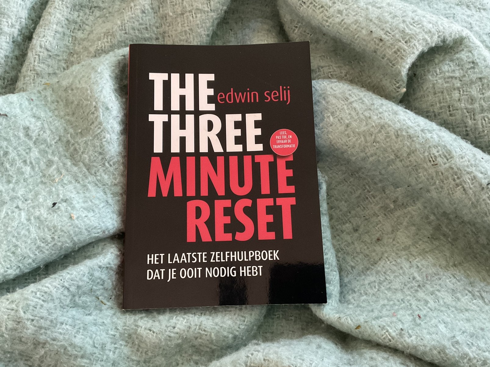 The three minute reset - Edwin Selij NIEUW, Ophalen of Verzenden, Nieuw