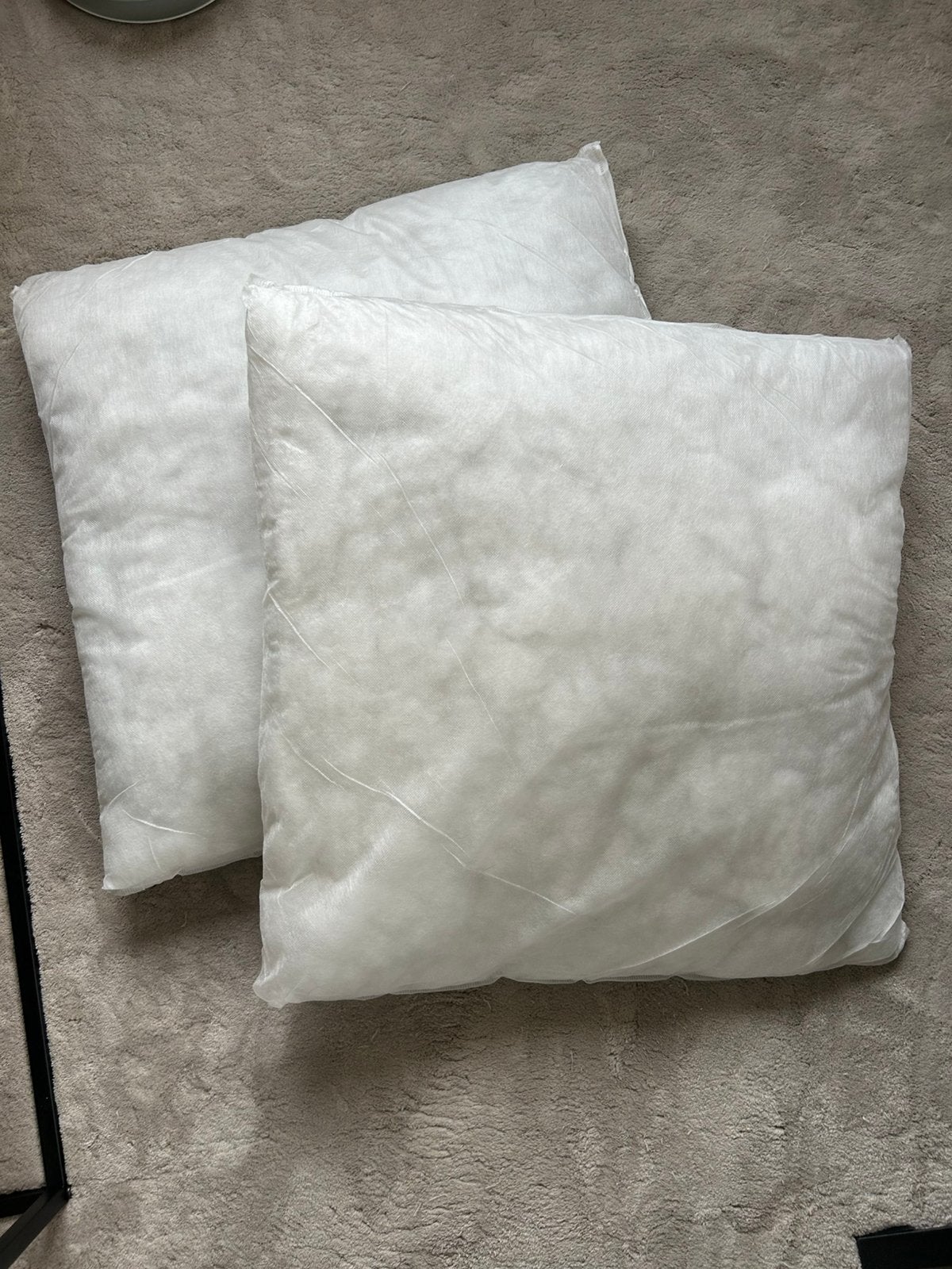 NIEUW kussenvulling 60x60 cm 2x, Overige merken, Vierkant, Nieuw, Ophalen of Verzenden