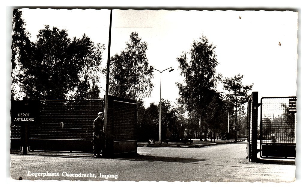 Ossendrecht, Legerplaats - Ingang, Verzamelen, Ansichtkaarten | Nederland, Verzenden, 1960 tot 1980, Gelopen, Noord-Brabant