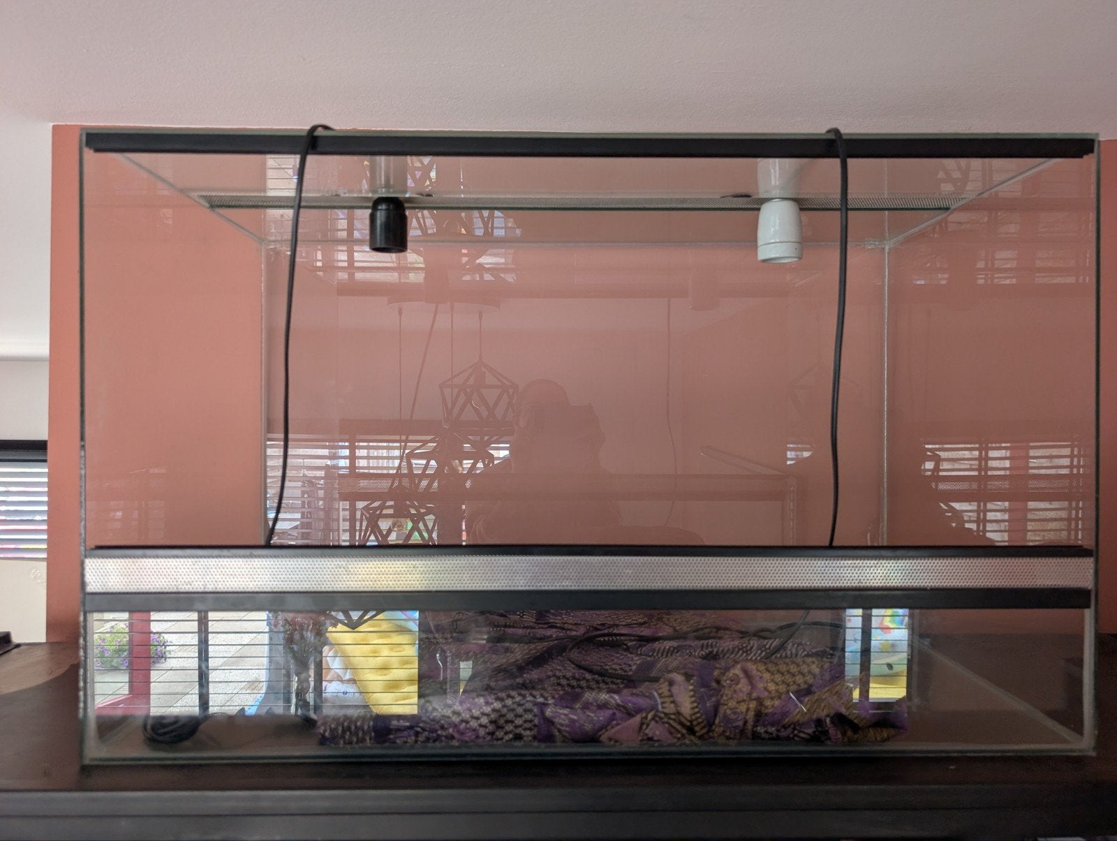 Terrarium GRATIS (met gebreken), Dieren en Toebehoren, Dierenvoeding, Ophalen, Reptiel of Amfibie