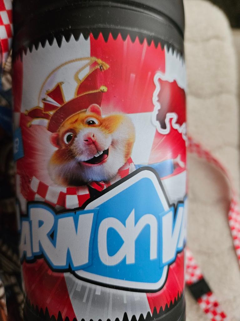 Beker/Bierpul Hamster Carnaval Brabant, Ophalen of Verzenden, Nieuw
