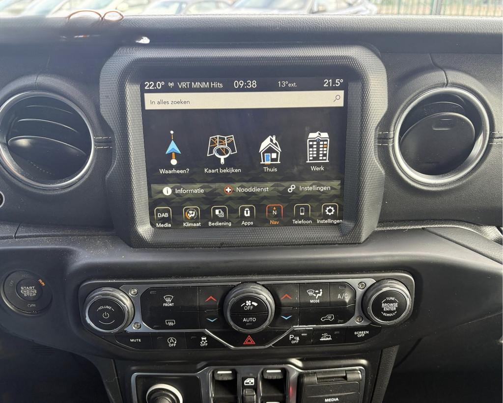 Jeep GLADIATOR 3.0 V6 OVERLAND * GRIJS KENTEKEN en/of 5 ZITP, Auto's, Jeep, Automaat, Gebruikt, Multifunctioneel stuurwiel, 136 kg