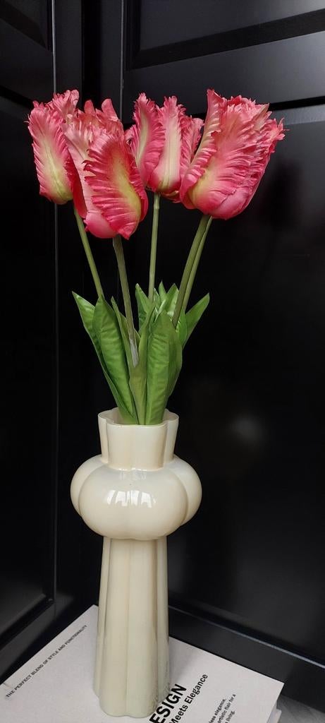 5 Silk-ka Papegaai Tulpen Zijde 70 cm, Ophalen of Verzenden, Nieuw