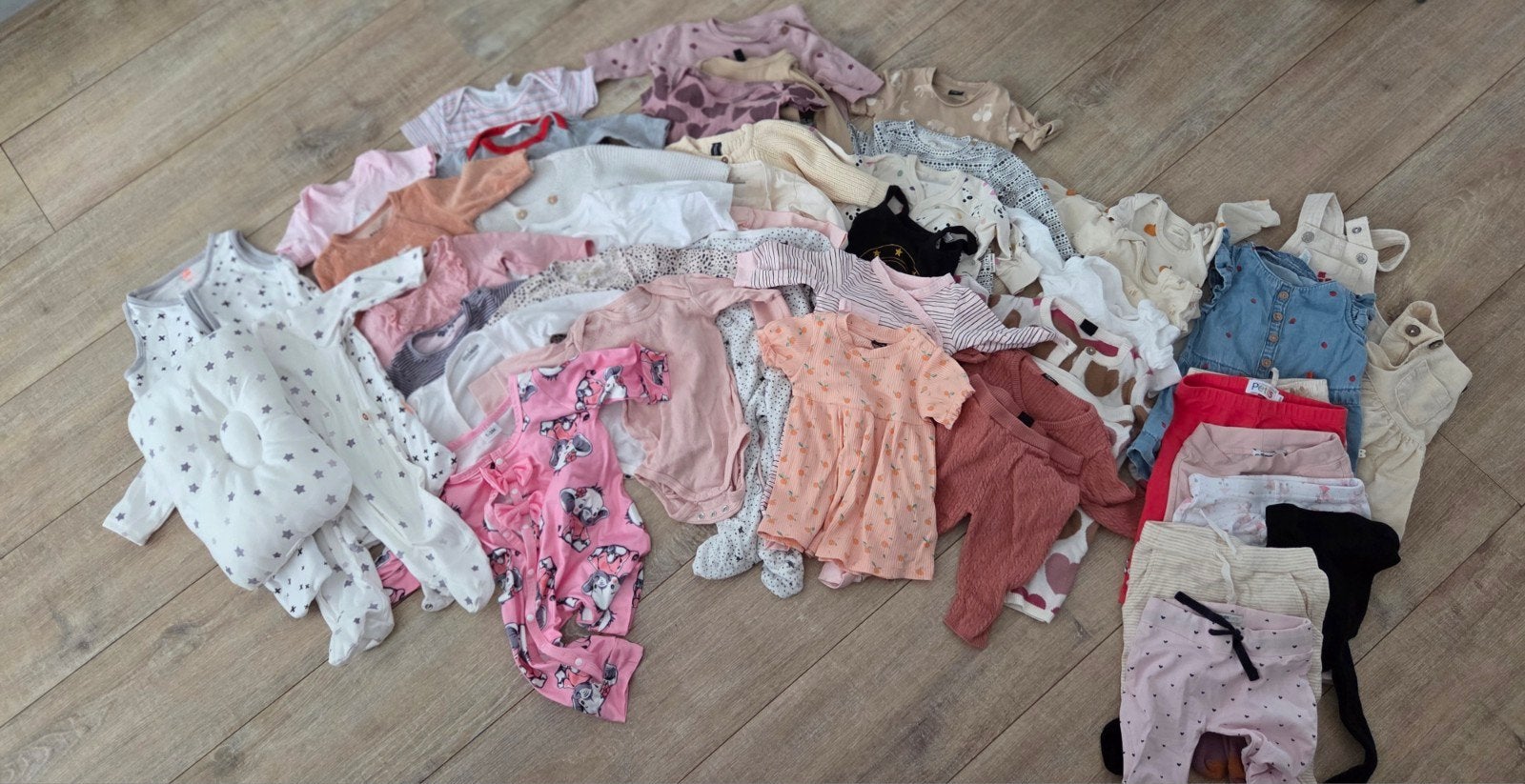 Baby kleding pakket meisje maat 50-56 100+ items, Ophalen, Zo goed als nieuw, Maat 56