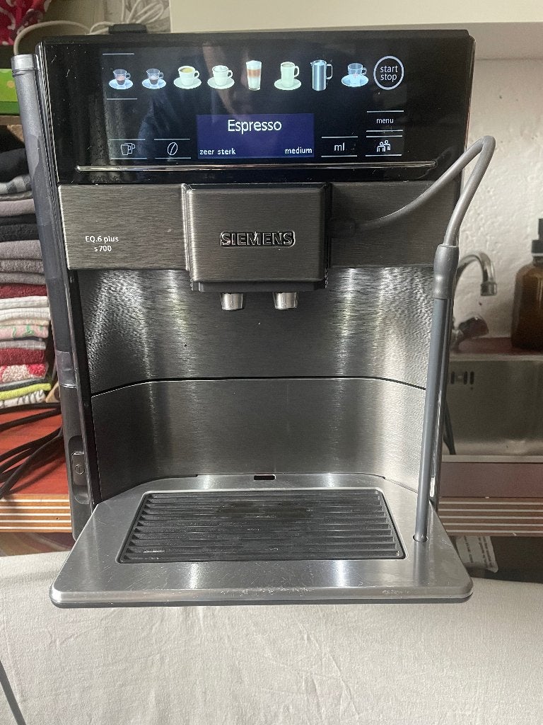 Koffiemachine bonen Siemens, Ophalen, Gebruikt, Koffiemachine, Afneembaar waterreservoir