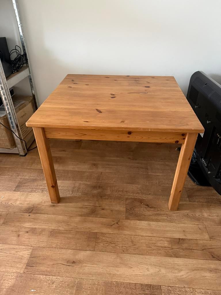 Houten salontafel, Ophalen, Gebruikt, 50 tot 100 cm, 50 tot 75 cm