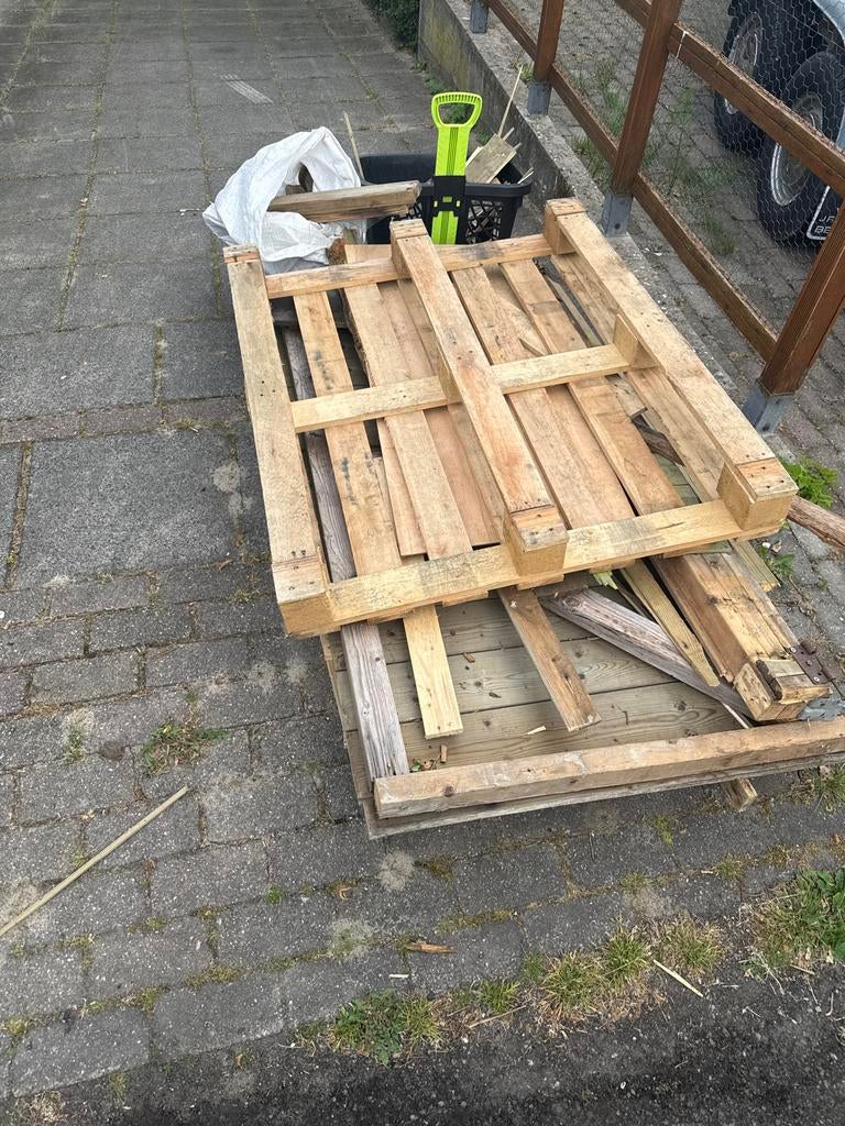 Gratis onbehandeld haarhout  (pallets en los hout), Minder dan 3 m³, Ophalen, Overige houtsoorten, Blokken