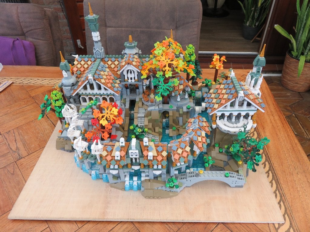 Te koop: een gebouwde Rivendell European Century fantasy set, Ophalen of Verzenden, Zo goed als nieuw, Overige merken