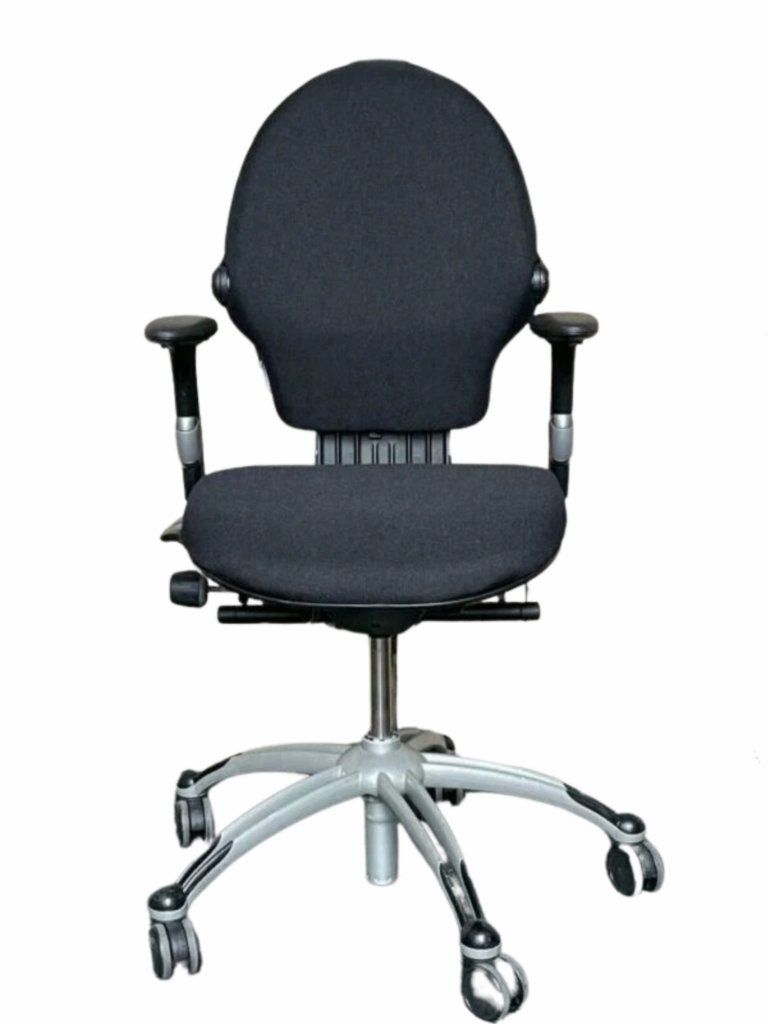 RH Logic 300 refurbished bureaustoel, Niet ingevuld, Gebruikt, Zwart, Niet ingevuld