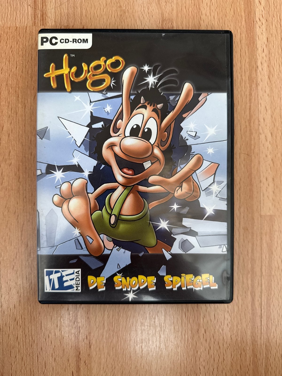 Hugo PC CD-ROM Spellen Bundel: De Snode Spiegel, Smakkraball, Avontuur en Actie, Gebruikt, 1 speler, Ophalen of Verzenden