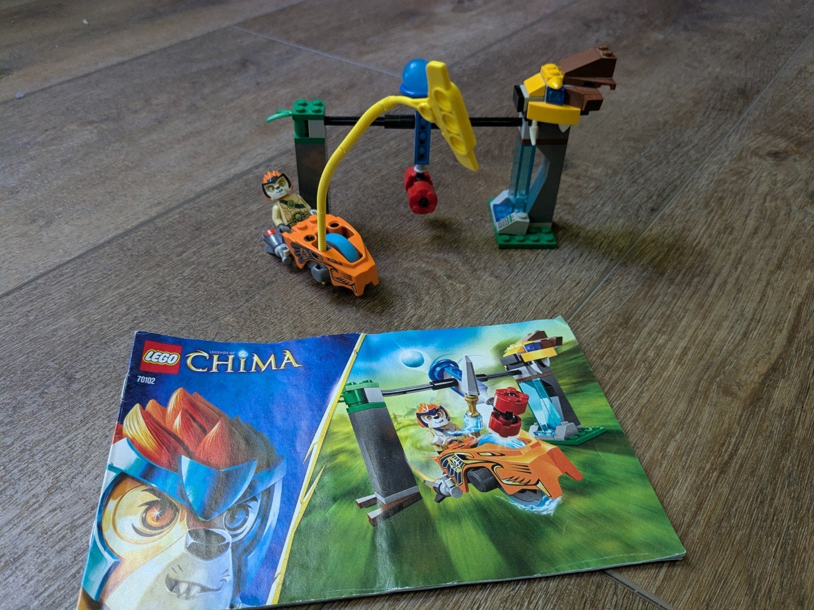 Lego legends of Chima 70102, Ophalen of Verzenden, Zo goed als nieuw
