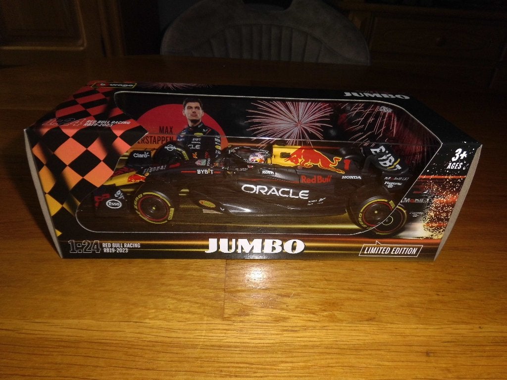 Max Verstappen Redbull Racing RB19-2023 F1 race auto, Ophalen of Verzenden, Nieuw, Formule 1
