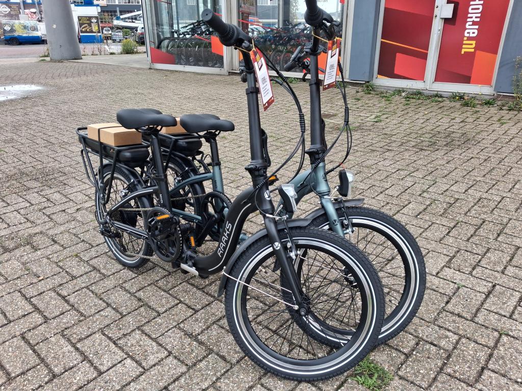 Fietshokje Houtplein: Raaks Mio Elektrische Vouwfiets, Fietsen en Brommers, Niet ingevuld, Nieuw, Ophalen of Verzenden, Minder dan 47 cm