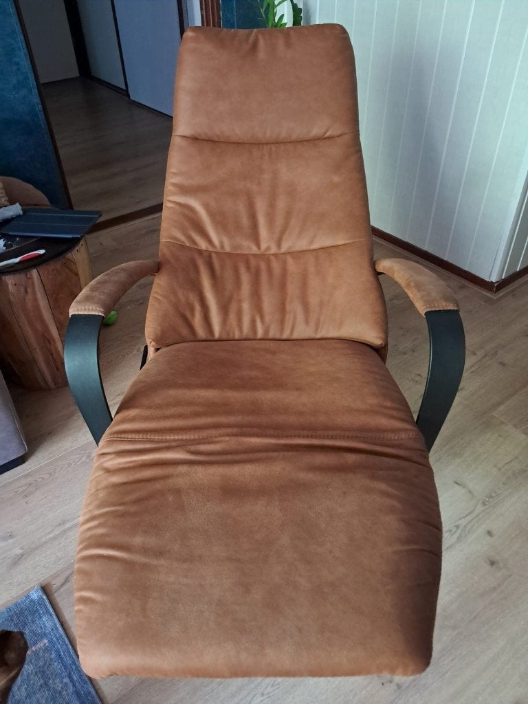 relaxstoel, Huis en Inrichting, Fauteuils, Ophalen, Gebruikt, Minder dan 75 cm, Stof