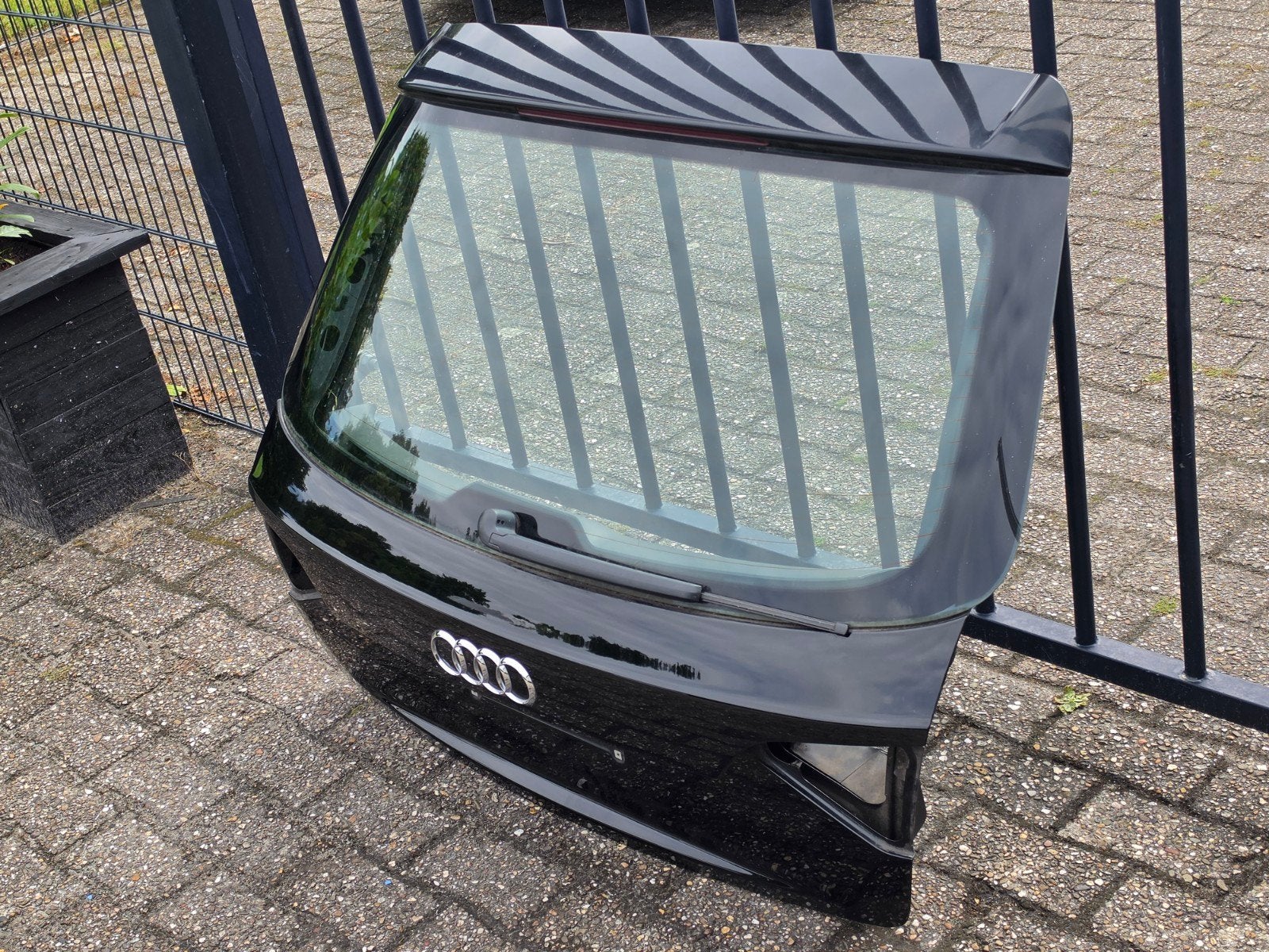 Audi A4 B8 achterklep zwart LY9B, Ophalen, Audi, Gebruikt, Achterklep