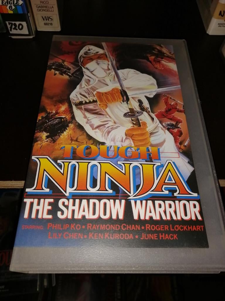 VHS ex-rental - Ninja The Shadow Warrior, Vanaf 16 jaar, Ophalen of Verzenden, Gebruikt, Horror