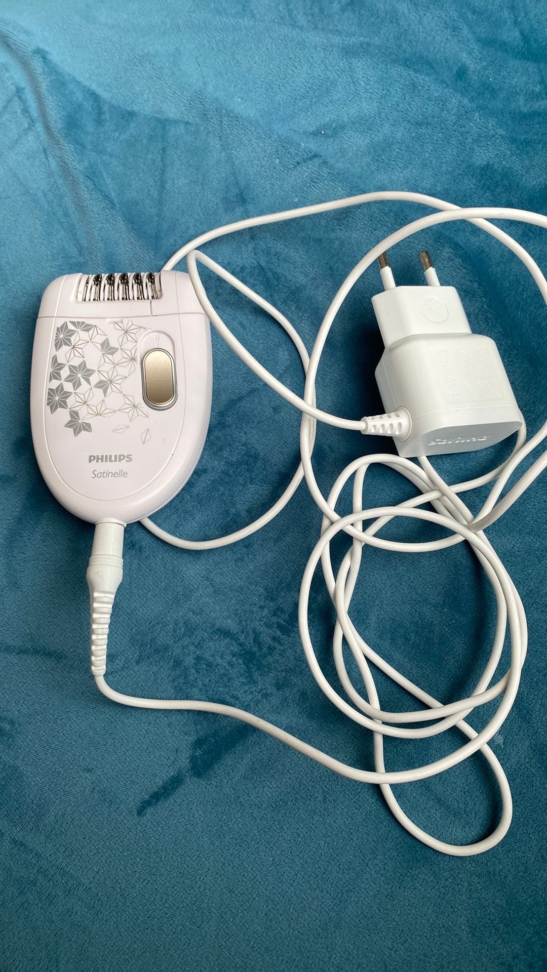Philips Satinelle epileerapparaat, Ophalen of Verzenden, Gebruikt, Scheren en Epileren