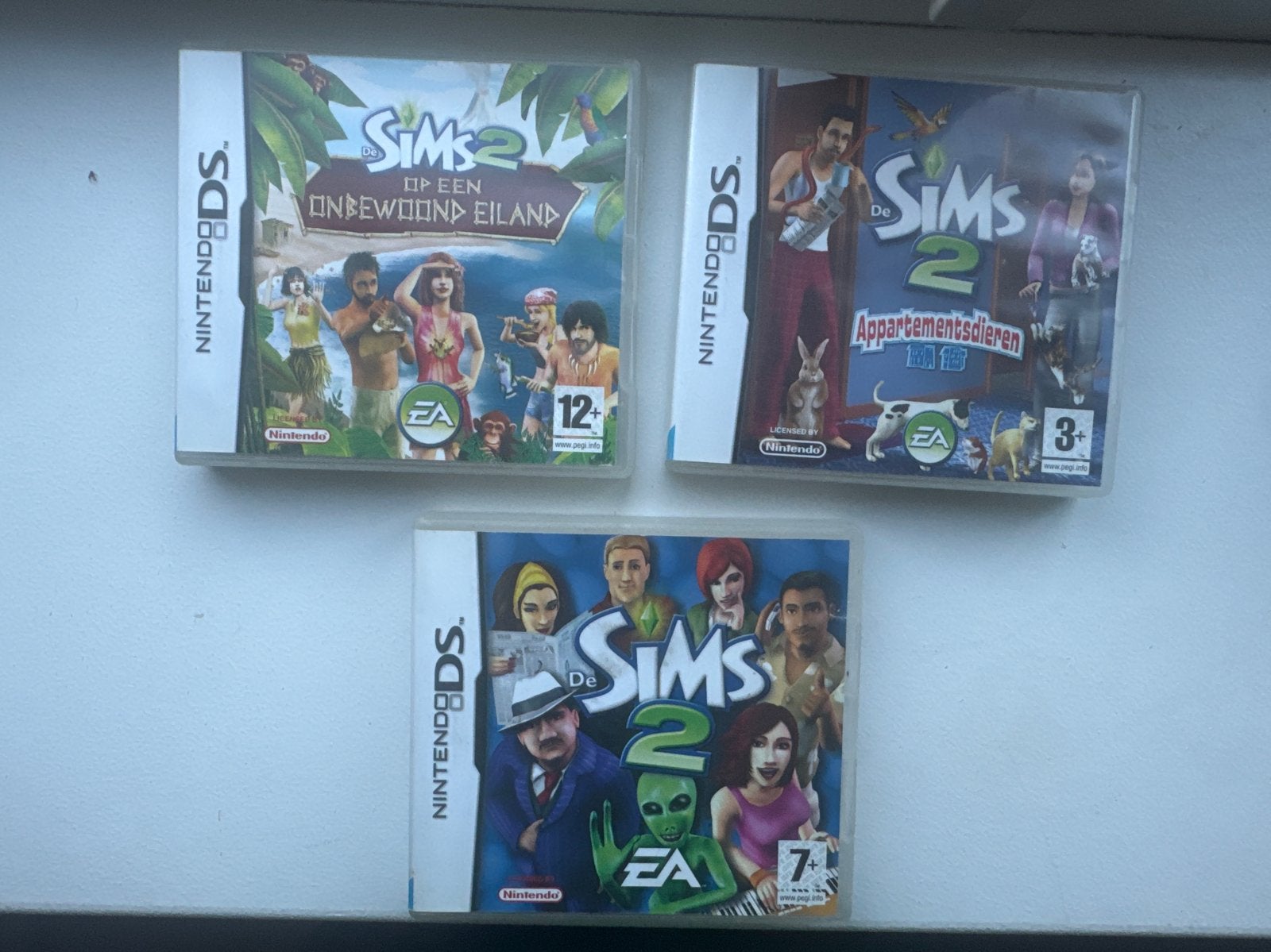 De Sims 2 Nintendo DS games (3 stuks), Gebruikt, 1 speler, Ophalen of Verzenden, Vanaf 7 jaar