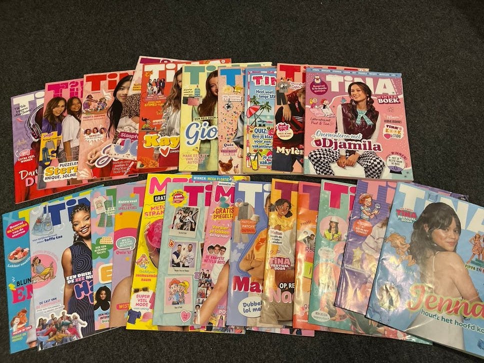 Tina tijdschriften - diverse jaargangen, Boeken, Tijdschriften en Kranten, Ophalen of Verzenden, Gelezen, Damesbladen