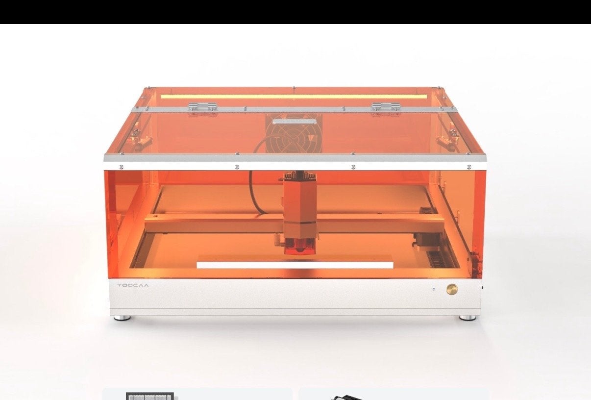 TOOCAA L2 Laser Engraver 10W met complete accessoires, Ophalen, Gebruikt
