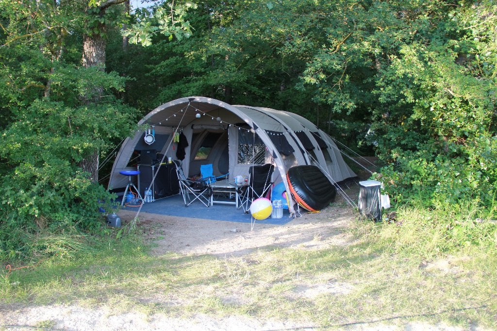 Te koop: 6 persoons familie tent - Tannon 460, Caravans en Kamperen, Tenten, Ophalen, Zo goed als nieuw, Tot en met 6