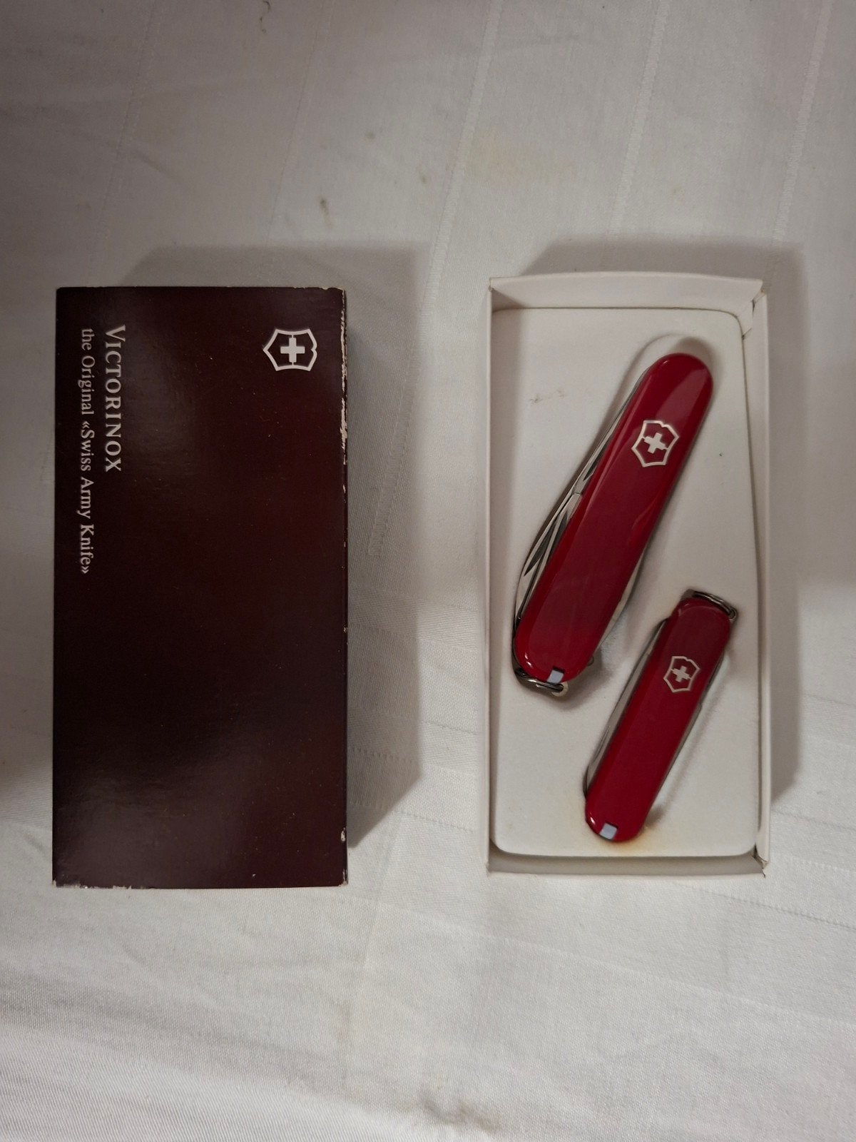 Victorinox Zwitsers Zakmes Set - Origineel, Ophalen of Verzenden