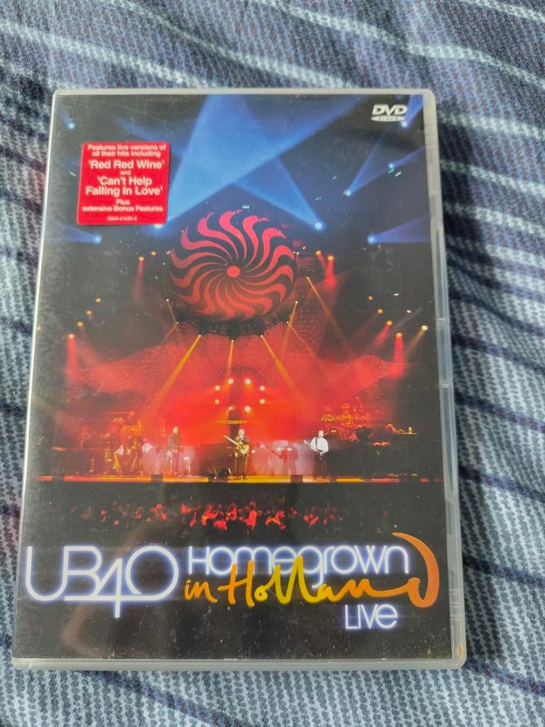 UB40 - Homegrown in Holland Live DVD, Alle leeftijden, Ophalen of Verzenden, Gebruikt, Muziek en Concerten