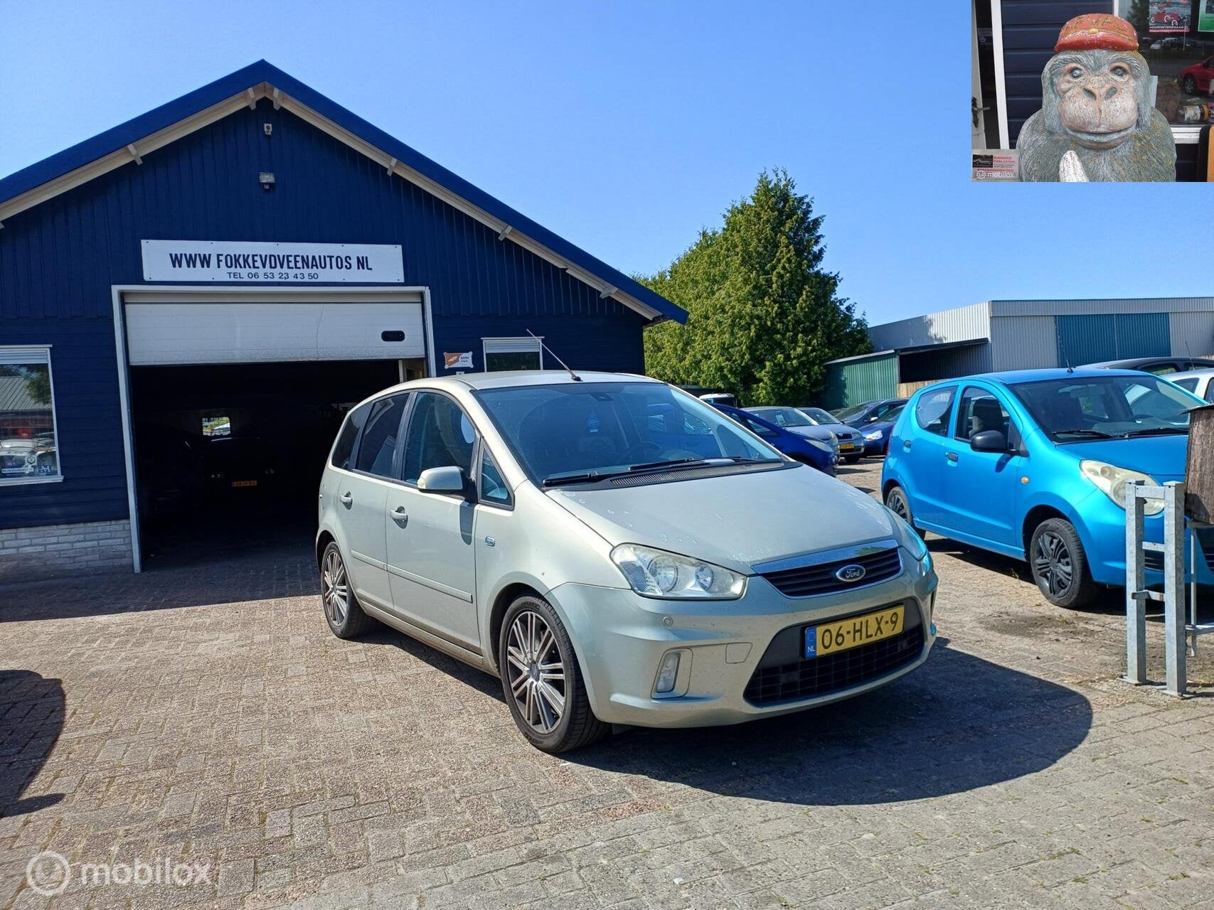 Ford C-Max 2.0-16V Ghia Garantie, alle inruil mogelijk, Voorwielaandrijving, Gebruikt, 4 cilinders, Bruin