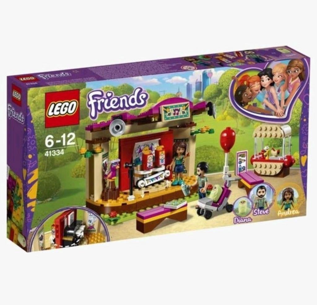 LEGO Friends 41334 Andrea's Parkprestatie, Kinderen en Baby's, Speelgoed | Duplo en Lego, Lego, Compleet, Friends, Ophalen of Verzenden