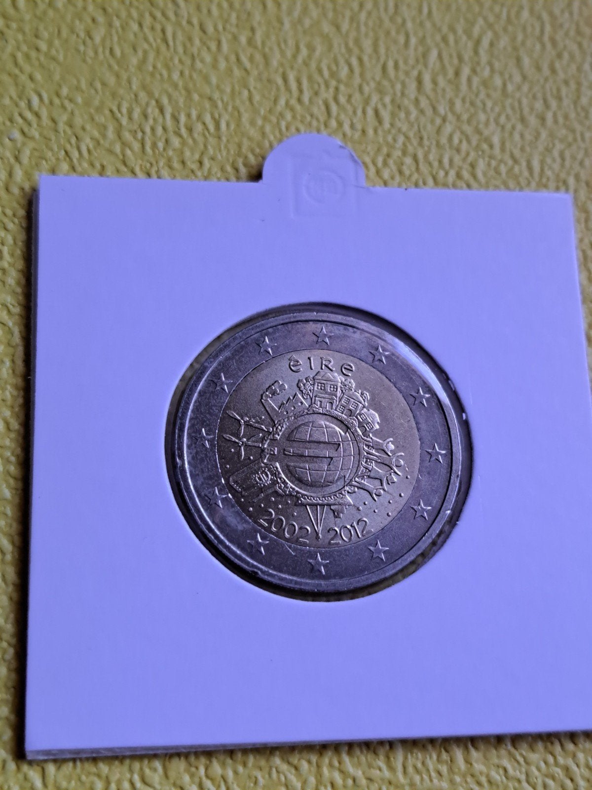 2 euro UNC Ierland 10 jaar Euro 2012, Postzegels en Munten, Munten | Europa | Euromunten, Ophalen of Verzenden, Ierland, 2 euro