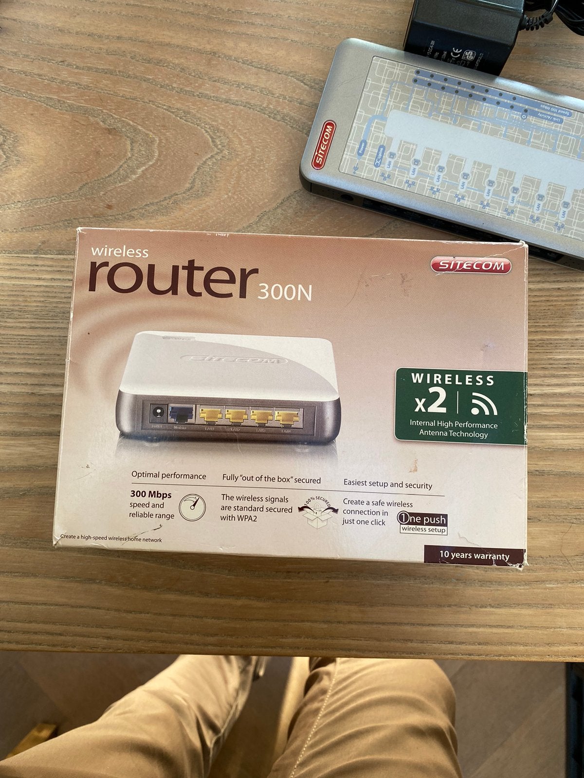 Sitecom router 300mbps, Ophalen of Verzenden, Zo goed als nieuw, Router met modem, Sitecome
