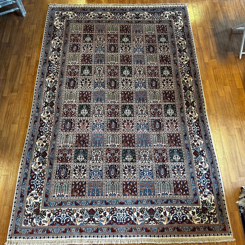 perzisch tapijt moud - 305 x 202 cm - Gratis bezorgd, Taag 63, 2491 CS, Den Haag (Forepark), Ophalen of Verzenden, Perzisch tapijt - trendy vloerkleed – handgeknoopt