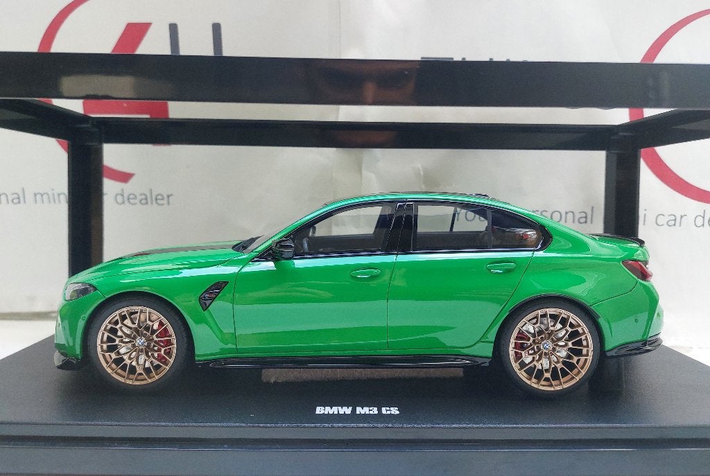 GT Spirit 1:18 BMW M3 CS 2023 groen nieuw in verpakking, Ophalen of Verzenden, Nieuw, Auto, Overige merken