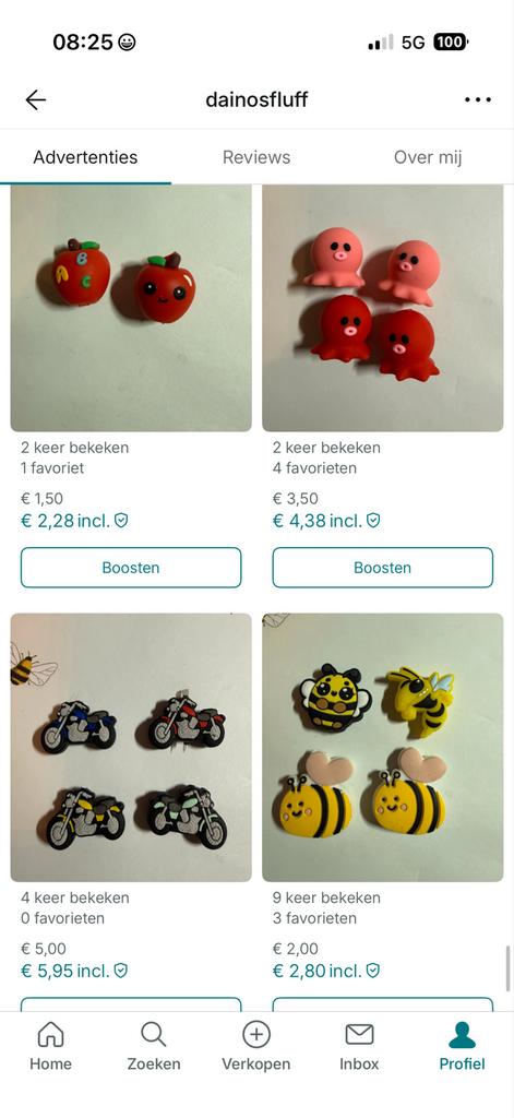 Leuke siliconen focals voor diverse knutselprojecten, Ophalen of Verzenden, Nieuw