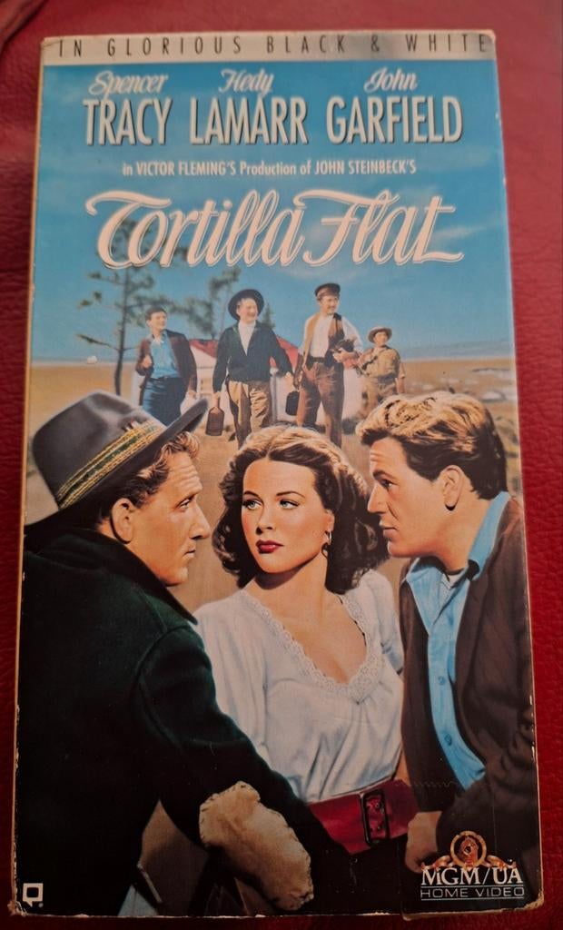 Tortilla Flat (1942) VHS Videoband - Hedy Lamarr Collectie, Alle leeftijden, Verzenden, Gebruikt