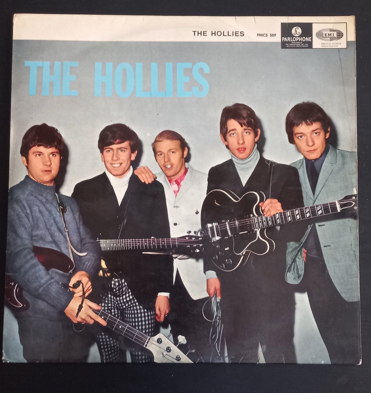 The Hollies LP Zweden 1965 MONO rare, LP, Gebruikt, Pop, Originele persing