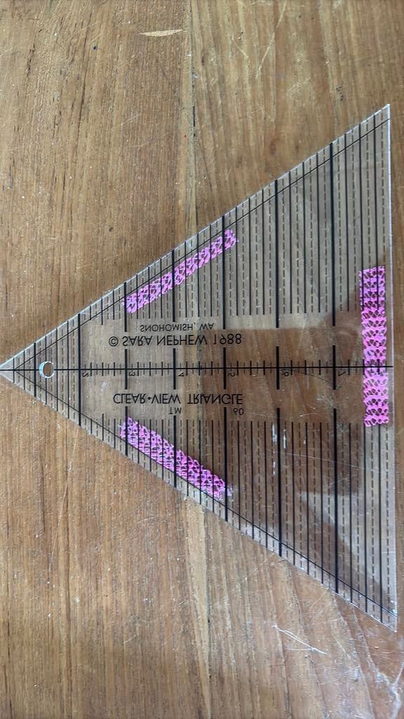 Quilt driehoek, Ophalen of Verzenden, Zo goed als nieuw