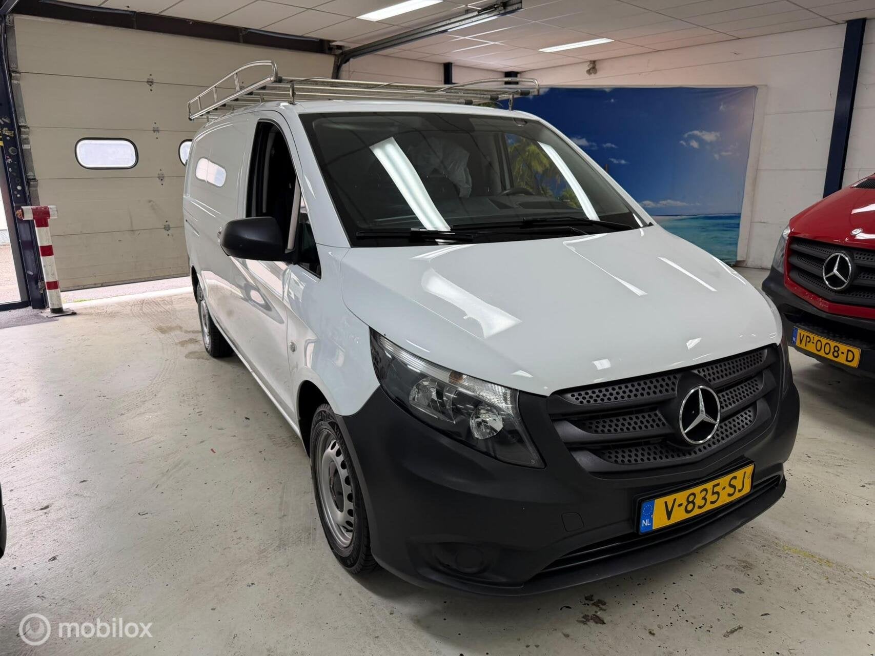 Mercedes Vito Bestel 109 CDI Economy, Auto's, Gebruikt, Euro 6, 4 cilinders, Wit