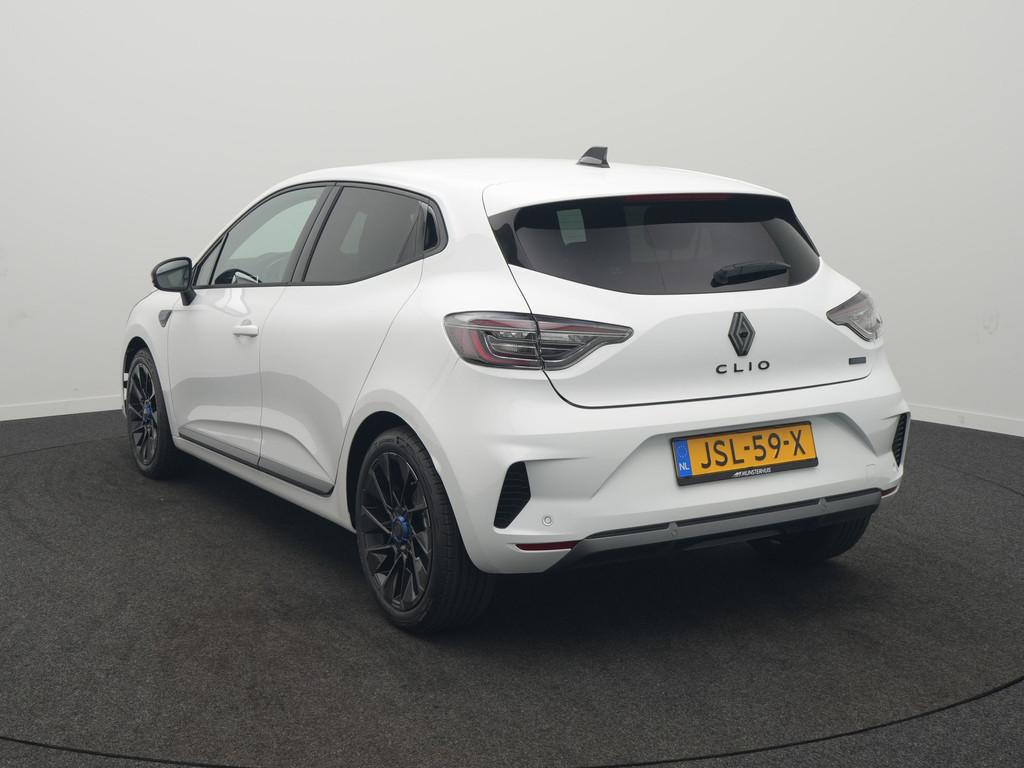 Renault Clio 1.6 E-Tech Full Hybrid 145 esprit Alpine - Pack, Stof, Wit, 1248 kg, Hybride Elektrisch/Benzine