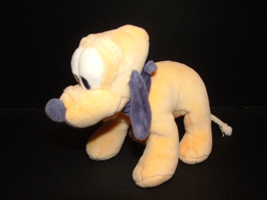 NICOTOY DISNEY HOND BABY PLUTO VELOURS ZACHTGEEL MET, Ophalen of Verzenden, Nieuw, Overige typen