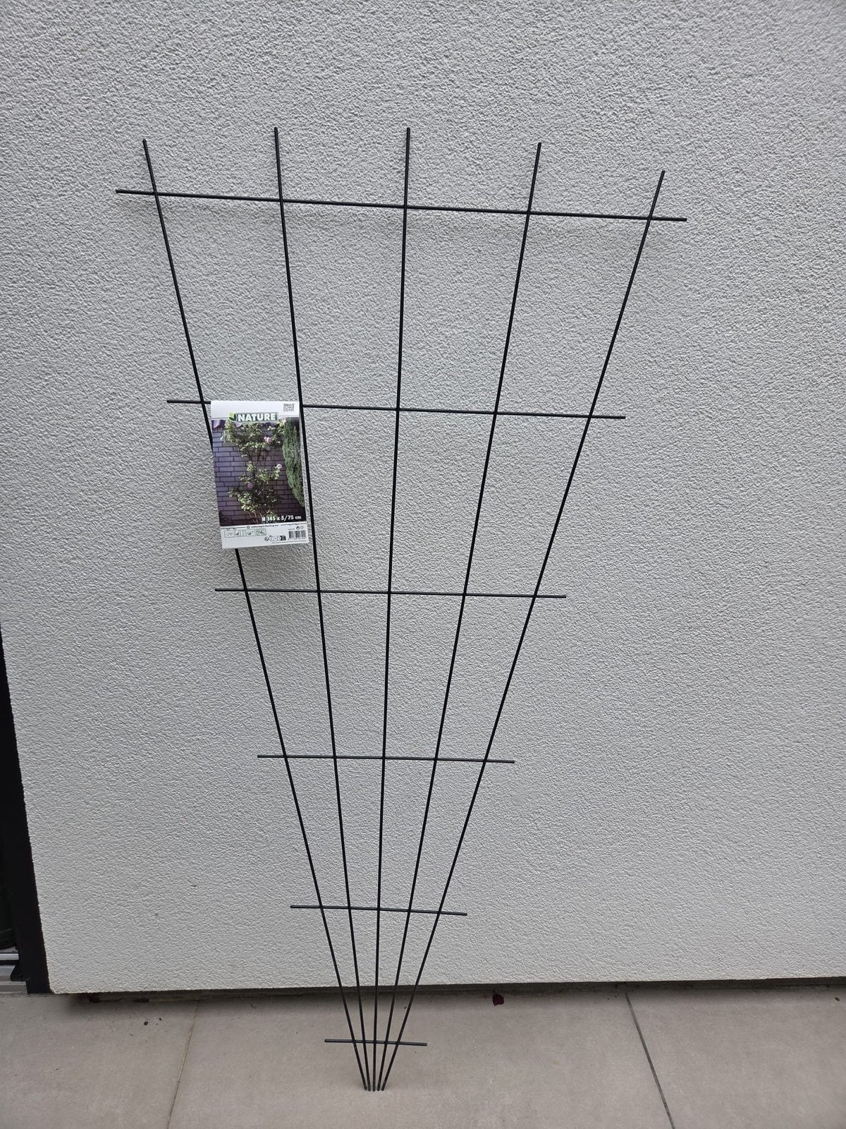 GLOEDNIEUW Nature rozenrek / klimrek (145 cm) + Bevestiging!, Ophalen, Volle zon, Eenjarig, Bloeit niet