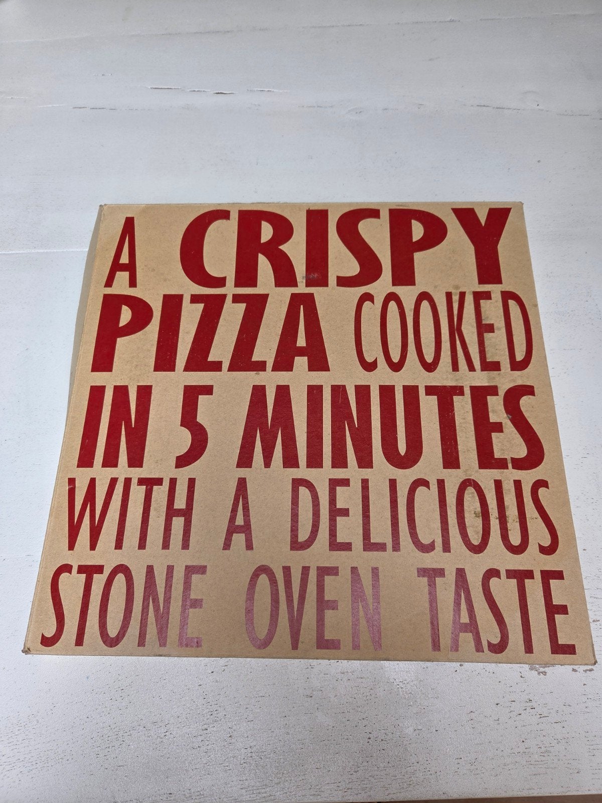 Crispiz pizzasteen, Ophalen, Gebruikt, Crispiz